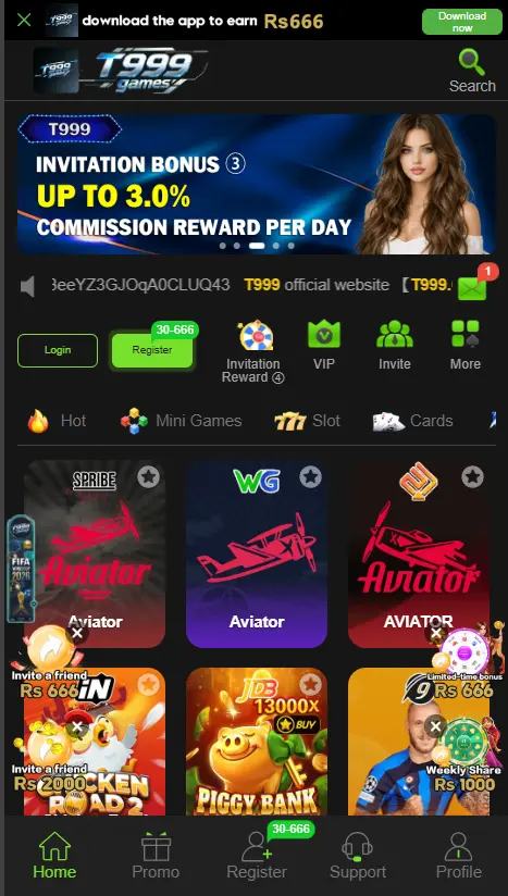 T999 Game App