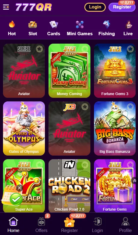 777QR App