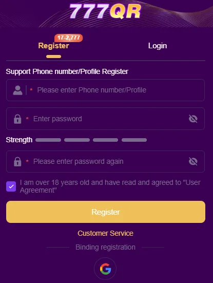 777QR Download