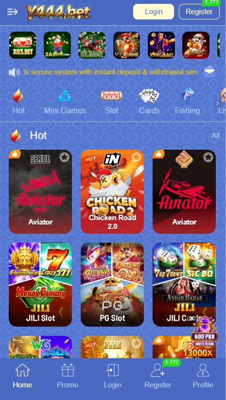 Y444BET APK
